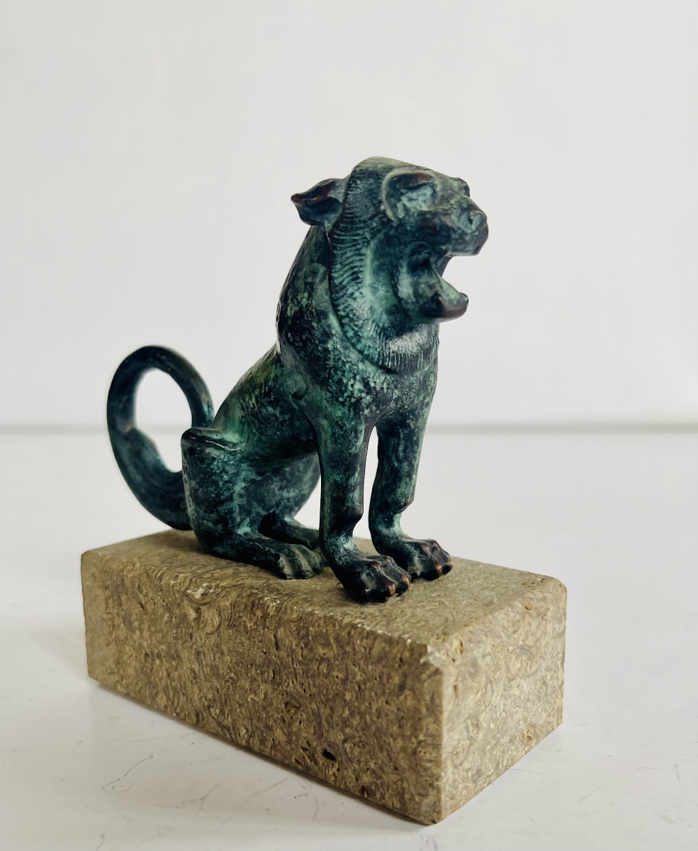 Chien Fu en bronze -photo-3